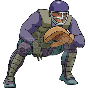 Catcher clipart. Commercial use image # 168495