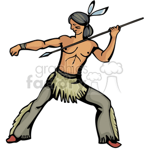 indians 4162007-147 clipart. Commercial use image # 374370