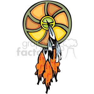 indians 4162007-078 clipart. Royalty-free icon # 374375