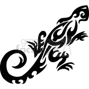 Lizard 23 clipart. Royalty-free image # 374681