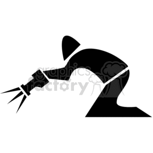 Flashlight clipart. Commercial use image # 374871