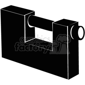 Lock clipart. Royalty-free image # 374896