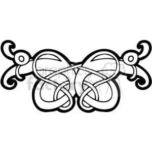 celtic design 0016w clipart. Royalty-free image # 376687