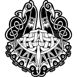 celtic design designs vector vinyl-ready decorations black+white bird tattoo peacock 