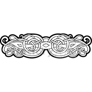celtic design 0043w clipart. Royalty-free image # 376882