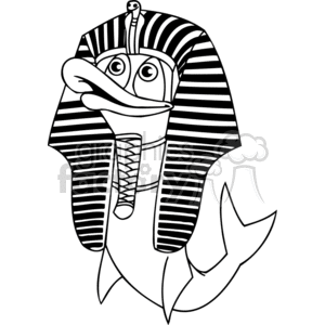a pharaoh fish clipart. Royalty-free image # 377390
