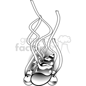 Sea Shell tattoo design clipart. Commercial use image # 377639