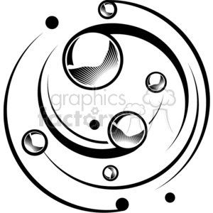 Sphere tattoo design clipart. Royalty-free image # 377689