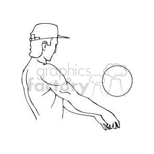 Sport196-bw clipart. Royalty-free image # 381179