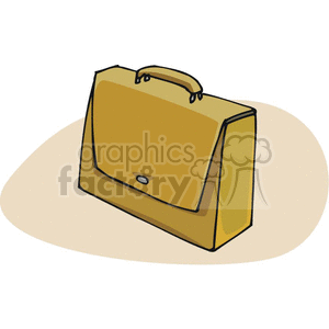 Cartoon briefcase 