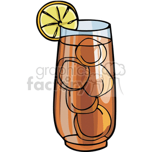 iced tea clipart. Royalty-free image # 383006