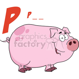 spell pig clipart. Commercial use image # 383279