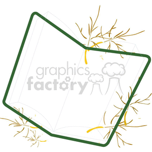 blank book clipart. Commercial use image # 383487