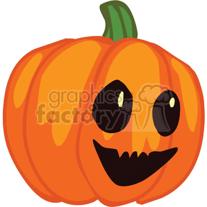 clipart - cartoon pumpkin.
