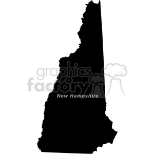 USA United+States black+white vector outline America NH New+Hampshire