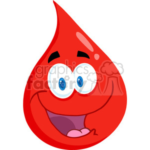 cartoon-blood-character clipart. Royalty-free image # 384234
