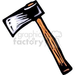 wood axe clipart. Royalty-free image # 173686