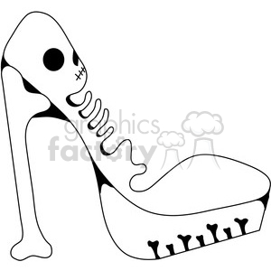 Heels 4 Bones clipart. Royalty-free image # 387356