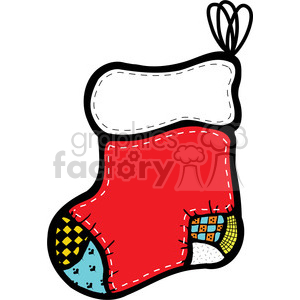 clipart - red Christmas-Stocking-03.