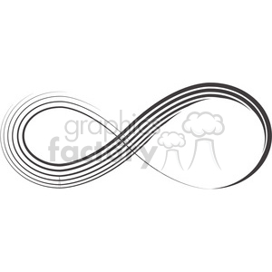 infinity symbol vector pen strokes of life clipart.