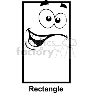geometry rectangle cartoon face math clip art graphics images clipart. Commercial use image # 392510