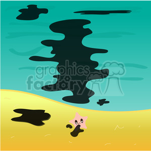 Oil Spill clipart. Commercial use image # 394676