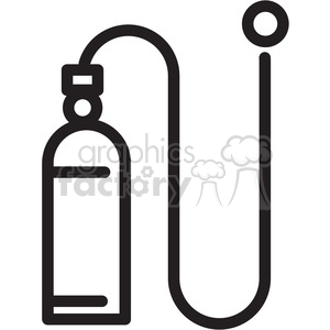 icon black+white symbol symbols tank hose
