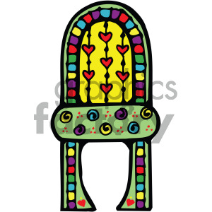 cartoon chair clipart clipart. Commercial use image # 405155