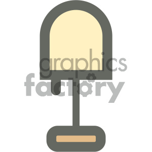 reading light furniture icon clipart.