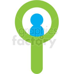 people search icon clip art clipart.