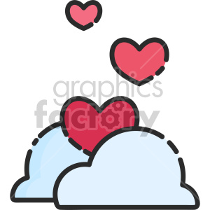valentines valentines+day icon love cloud