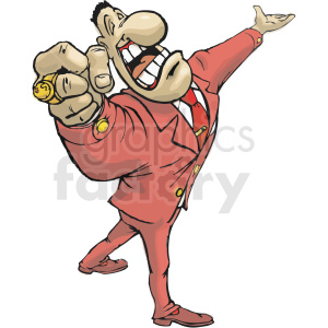 announcer clipart. Commercial use image # 409211