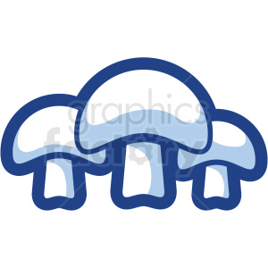 mushroom vector icon no background clipart. Commercial use image # 410166