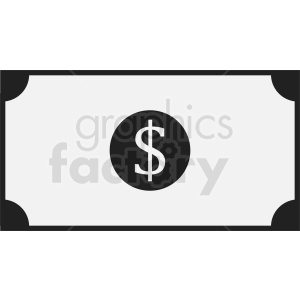 dollar vector icon clipart. Royalty-free image # 410895