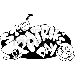 st patricks day cartoon vector clipart clipart. Royalty-free image # 411773