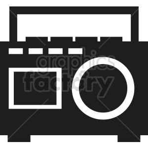 radio vector icon graphic clipart 4 clipart. Commercial use image # 413584