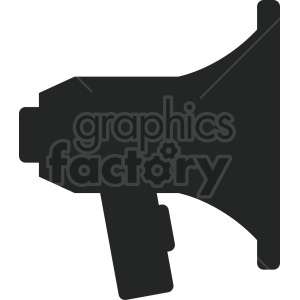 clipart - megaphone vector icon graphic clipart 22.