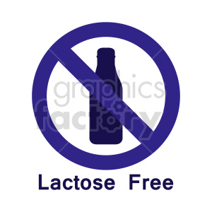 milk lactose free vector graphic clipart. Commercial use image # 416218