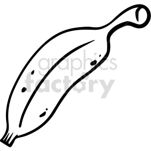 black and white banana clipart clipart. Commercial use image # 416894