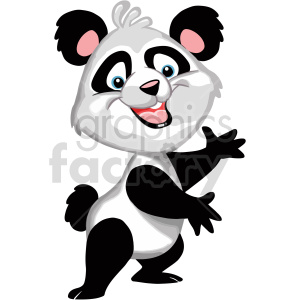 cartoon panda clipart clipart. Commercial use image # 417729