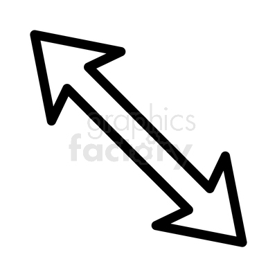 vector graphic of double side arrow icon