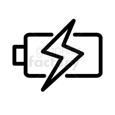 vector image of rechargeable battery icon