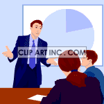   work working office meeting meetings brainstorm brainstorming discussing discuss charts graph business chart graphs  conference_piechart_discussion0002aa.gif Animations 2D Business 