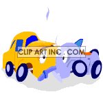   car cars driving accident broken crash  transportation037.gif Animations 2D Transportation 