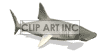 animated hammerhead shark animation. Commercial use animation # 123608