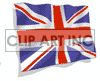 animated UK flag animation. Commercial use animation # 123720