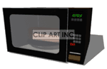   microwave oven ovens  microwave.gif Animations 3D Food 