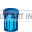 trash can clipart. Royalty-free image # 126614