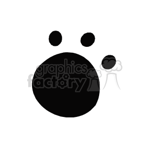 paw_prints_0012 clipart. Royalty-free image # 129001