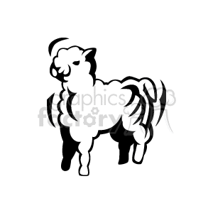 sheep400 clipart. Commercial use image # 132168